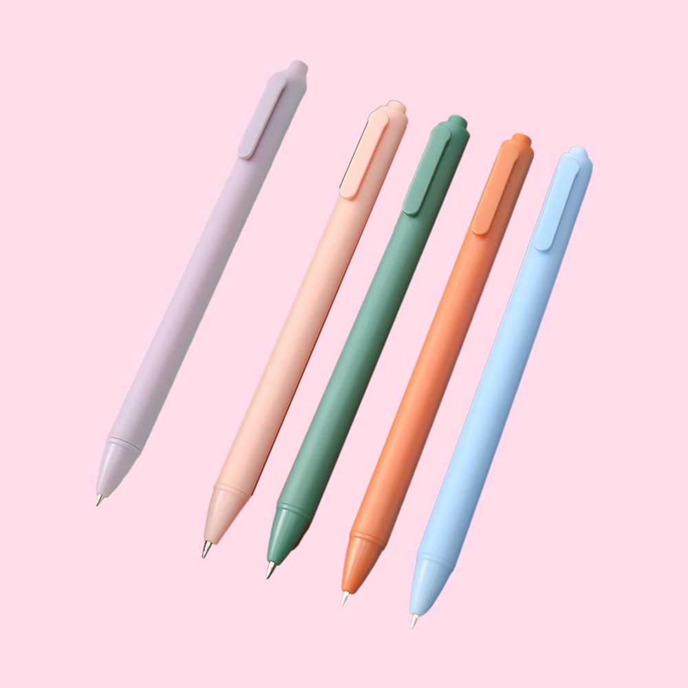 9pcs/set Morandi Color Bullet Journal Gel Pens – Oliospark